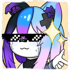 Untitled A static emote of K4RM0BUDDY Cool, it's very cute.
