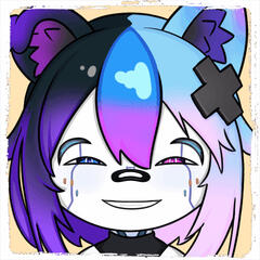 Untitled A static emote of K4RM0BUDDY smug, it's very cute.