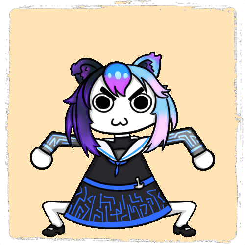 A static emote of K4RM0BUDDY goblin, it's very cute.