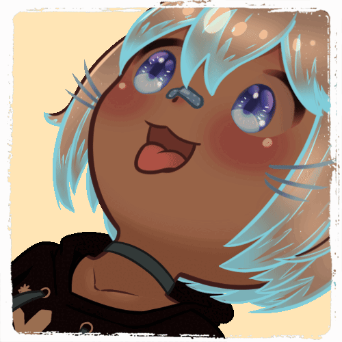 An animated emote of Detsyvr being stepped on