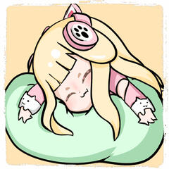 Untitled A static emote of ManukaB sleeping, it's very cute.