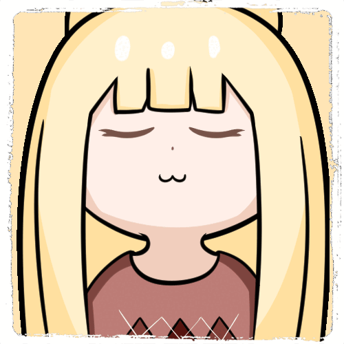 An animated emote of ManukaB being scitzo, it's very cute.